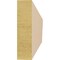 Ekena Millwork 2in. W x 8in. H x 36in. L Ridgewood Woodgrain TimberThane Rafter Tail, Primed Tan RFTUR02X08X36RIDRCPR - alternate 5